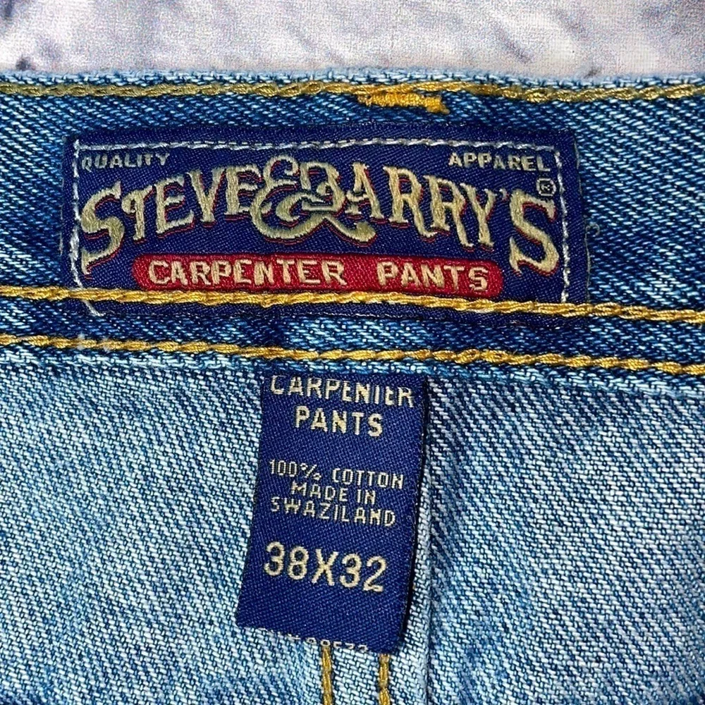 Vintage Steve & Barry’s Classic Casual Cargo Pocket Carpenter Jeans Short Pants